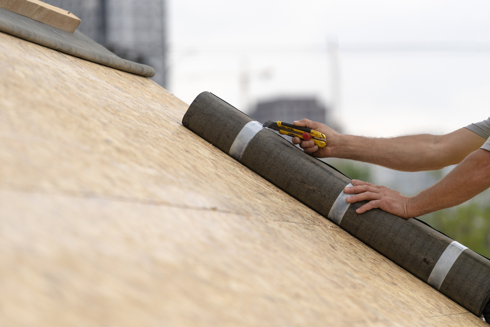Réparer des bardeaux d'asphalte de toit